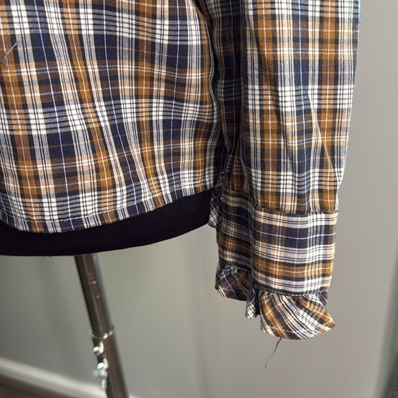 Vintage Cotton/ Polyester Blend Button Down Blouse -Size *See Description - Picture 3 of 10